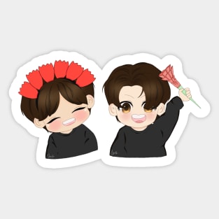 flower vkook Sticker